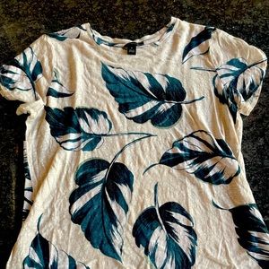 ANN TAYLOR FLORAL T SHIRT